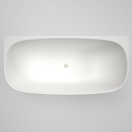 CII7WFMW-Contura II 1700mm Freestanding Back to Wall Bath - Matte White - Acrylic_Top.jpg