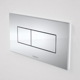 Invisi Series II® Rectangular Dual Flush Plate & Buttons (Metal)